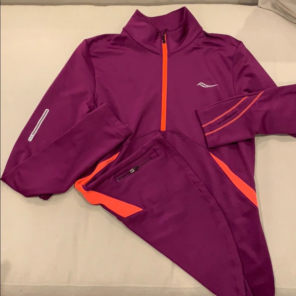 Cool weather running shirt